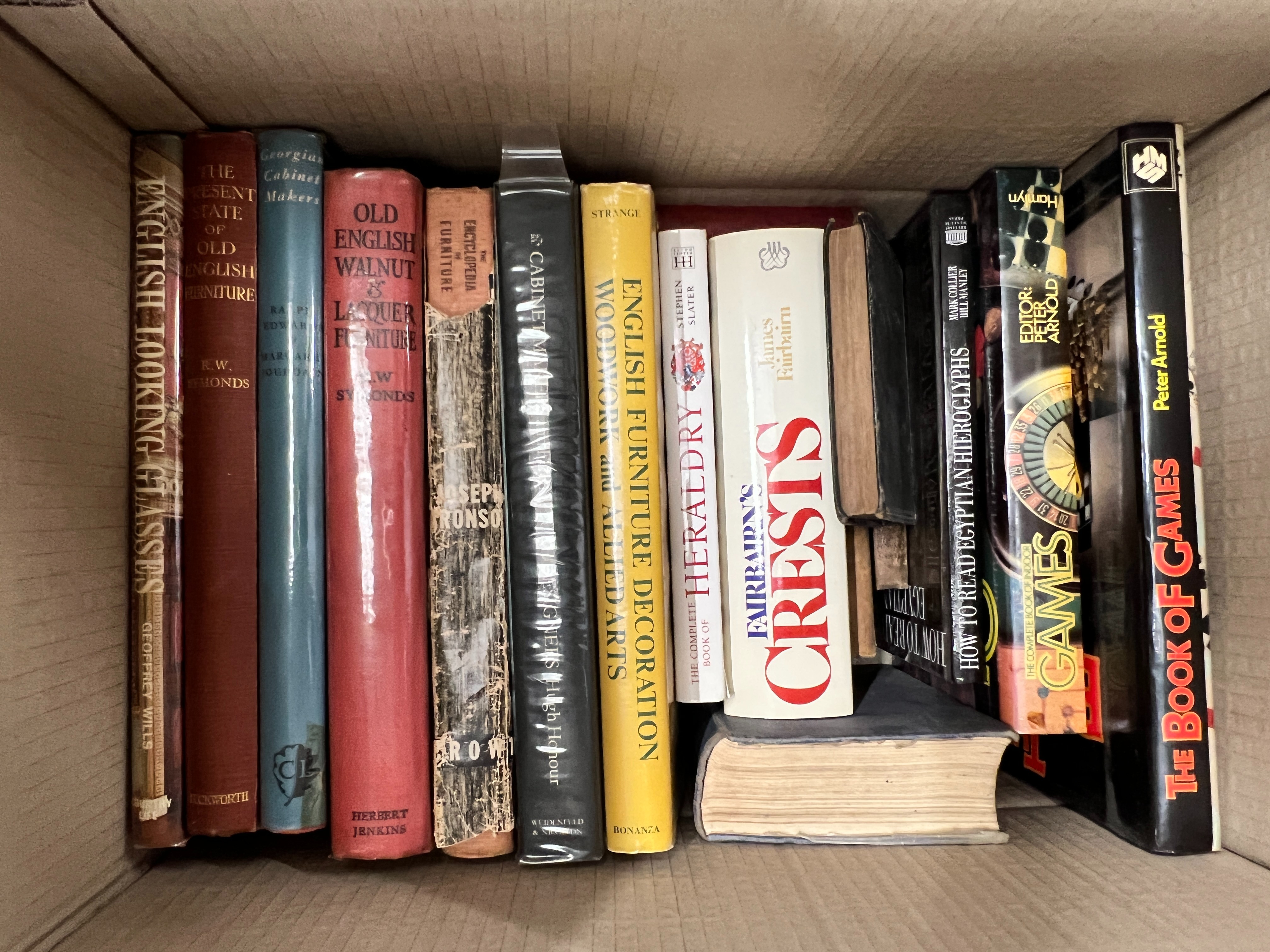 Six boxes of assorted books, mainly fine art reference